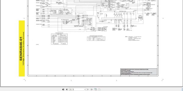 CAT Excavator E120B 4XK 6JF 7NF Operation Service Manual and Schematics 4
