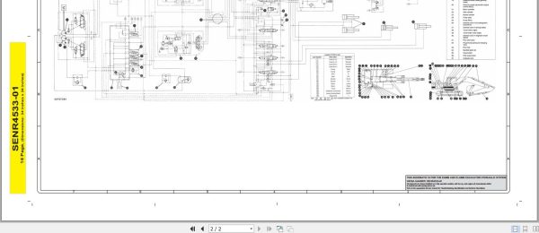 CAT Excavator E200B 6KF Operation Service Manual and Schematics 5