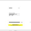 CAT Excavator E240B 8SF Operation Service Manual and Schematics 3