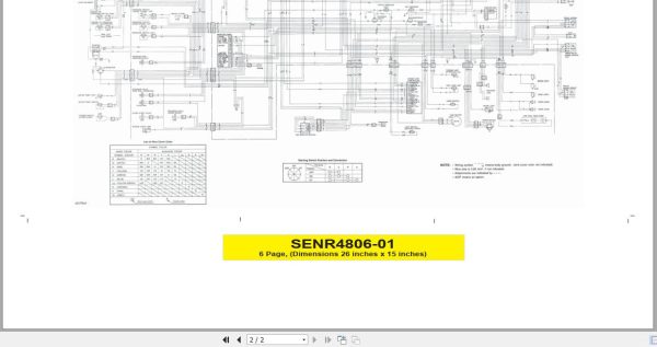 CAT Excavator E240B 8SF Operation Service Manual and Schematics 4
