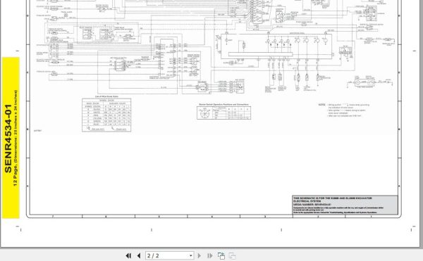CAT Excavator EL200B 5EG Operation Service Manual and Schematics 4