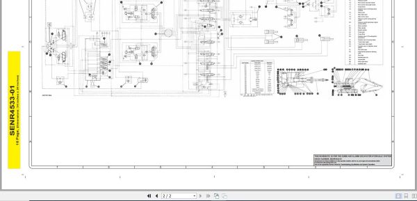 CAT Excavator EL200B 7DF Operation Service Manual and Schematics 5