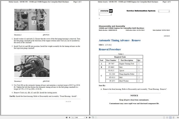 CAT Excavator EL240 4JF Operation Maintenance and Service Manual 2