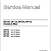 CAT Forklift DP100 DP115 DP135 DP150 Service Manual 99799 80110 1