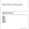 CAT Forklift DP100 DP115 DP135 DP150 Service Manual 99799 80110 2