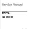 CAT Forklift DP80 DP90 Service Manual and Electrical Diagram 99709 89100 1