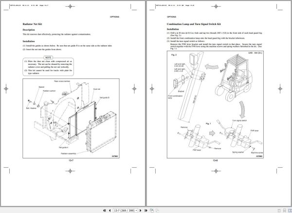 CAT Forklift GP15K GP35K DP15K DP35K Service Manual 99719 60120 4