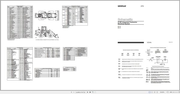 CAT Integrated Tool Carrier IT18F 5EJ Operators Service Manual and Electrical Schematics 3