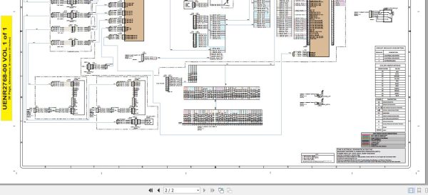 CAT Load Haul Dump R1600H 9SD Operators Service Manual and Schematics 4