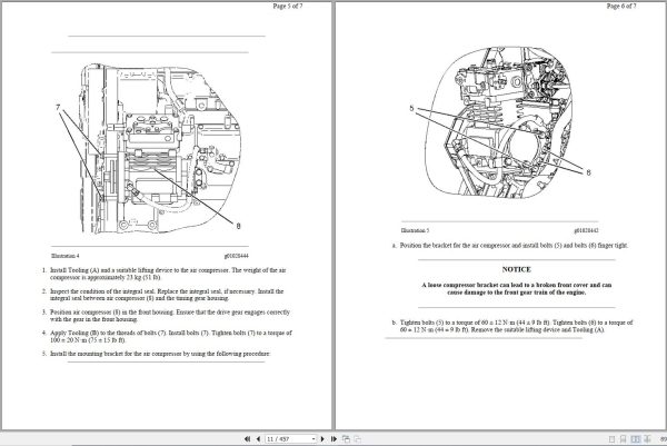 CAT Material Handler MH3049 HPB Operators Service Manual and Schematics 2