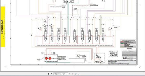 CAT Mini Hydraulic Excavator 300.9D LJM Operators Service Manual and Schematics 5