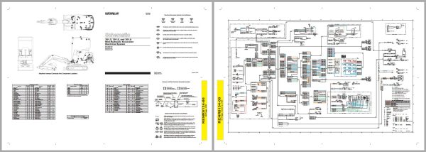 CAT Mini Hydraulic Excavator 301.5 3YW Operators Service Manual and Schematics 5