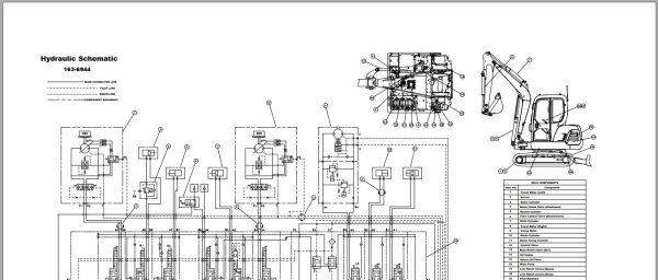 CAT Mini Hydraulic Excavator 303.5 AFW Operators Service Manual and Schematics 4