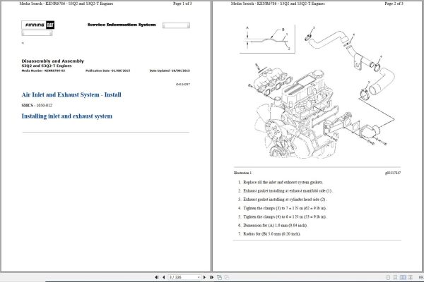 CAT Mini Hydraulic Excavator 303.5C CR CRL Operators Service Manual and Schematics 2