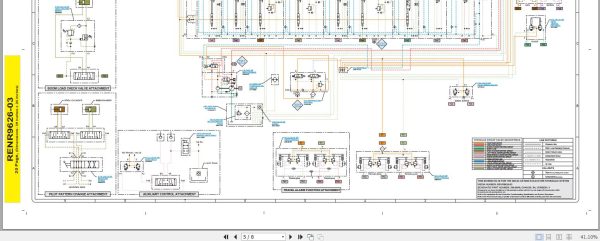 CAT Mini Hydraulic Excavator 303.5C DMY Operators Service Manual and Schematics 5