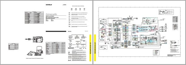 CAT Mini Hydraulic Excavator 304.5 ANR Operators Service Manual and Schematics 3