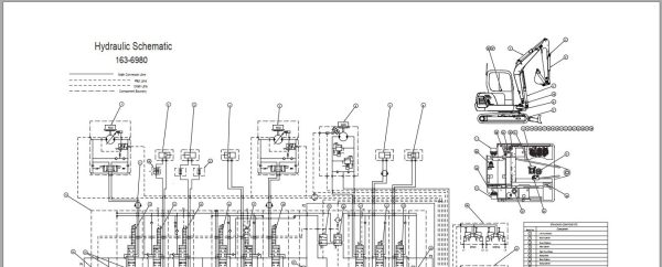 CAT Mini Hydraulic Excavator 304.5 WAK Operators Service Manual and Schematics 5