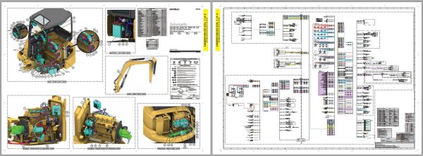 CAT Mini Hydraulic Excavator 304E2 CR CJ2 Operators Service Manual and Schematics 5