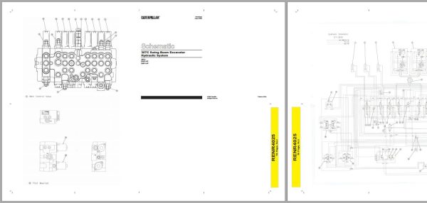 CAT Mini Hydraulic Excavator 307C BCM BNE Operators Service Manual and Schematics 3