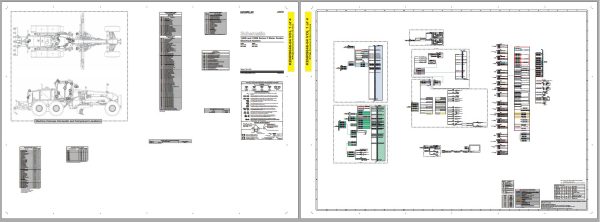 CAT Motor Grader 140M2 M9D Operators Service Manual and Schematics 3