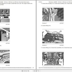 CAT Motor Grader 140M2 M9J Operators Service Manual and Schematics 2