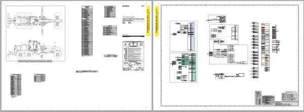 CAT Motor Grader 140M2 M9J Operators Service Manual and Schematics 3