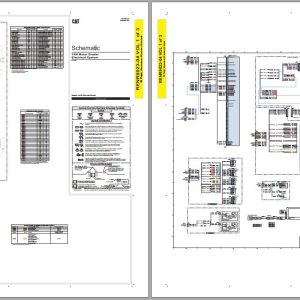 CAT Motor Grader 14M B9J Operators Service Manual and Schematics 3