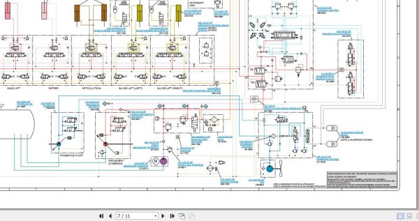 CAT Motor Grader 14M B9J Operators Service Manual and Schematics 5