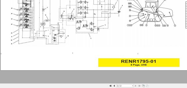 CAT Tractor Challenger 45 ABF Operators Service Manual and Schematics 5
