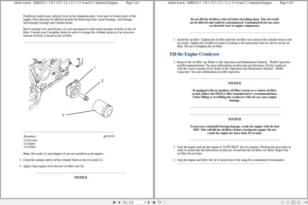 Caterpillar Engine C1.6 C6K Operation Maintenance and Service Manual 3