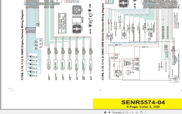 Caterpillar Engine C10 2PN Operators Service Manual and Electrical Schematics 4