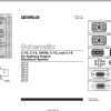 Caterpillar Engine C12 CPD Operators Service Manual and Electrical Schematics 3
