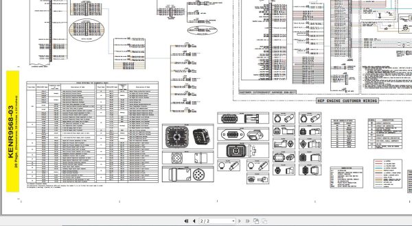 Caterpillar Engine C15 C18 WRH Operators Service Manual and Electrical Schematics 4