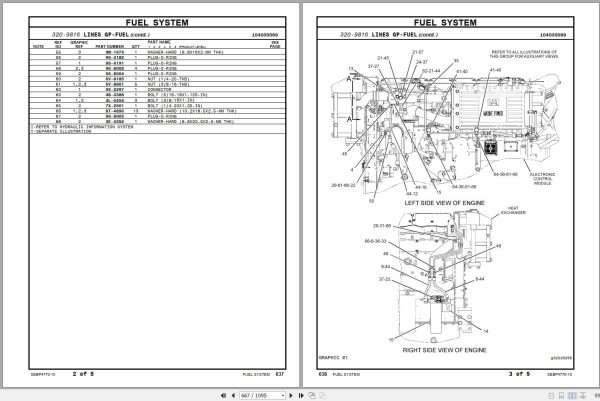 Caterpillar Engine C18 Parts Manual SEBP4770 10 2