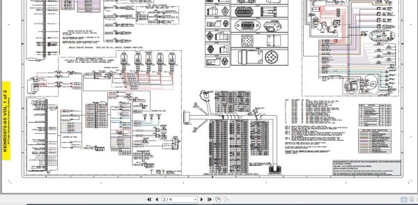 Caterpillar Engine C27 TWM Operators Service Manual and Electrical Schematics 4