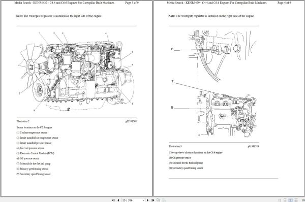 Caterpillar Engine C4.4 C4E Operation Maintenance and Service Manual 3