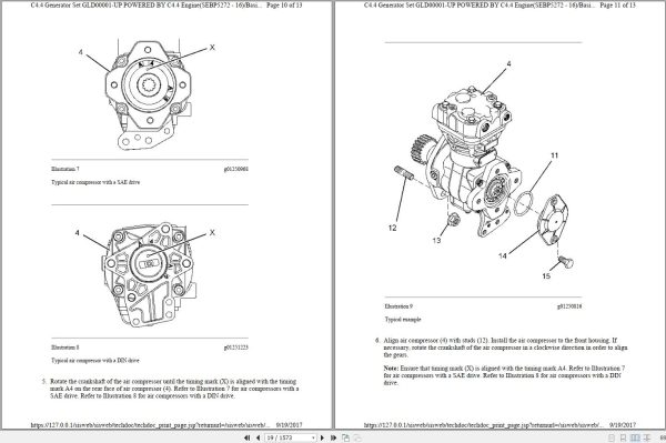 Caterpillar Engine C4.4 MECH Disassembly and Assembly Manual KENR6249 2