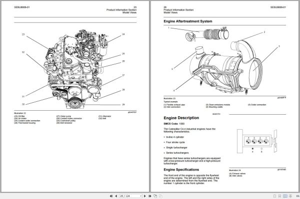 Caterpillar Engine C4.4 Operation Maintenance Manual SEBU8606 01 2