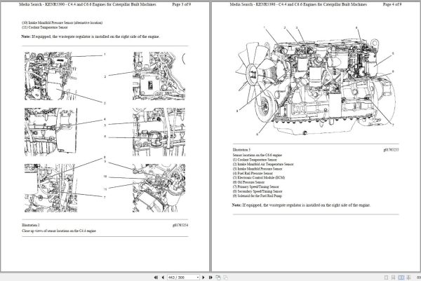 Caterpillar Engine C6.6 C6E Operation Maintenance and Service Manual 3