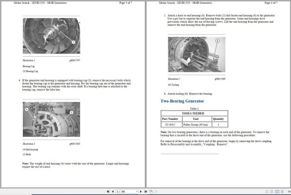 Caterpillar Engine D353E 46B Operation Maintenance and Service Manual 2