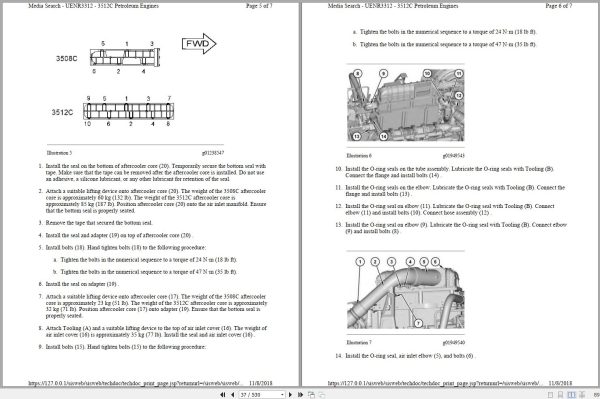 Caterpillar Petroleum Transmission TH48 E70 PKZ Operators Service Manual and Schematic 2