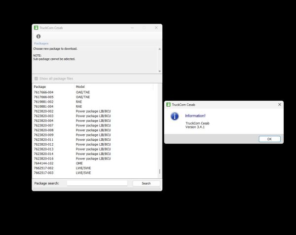 Cesab TruckCom 3.4.1.0 12.2023 Forklift Diagnostic Program 4