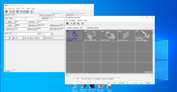 Forklift EPC Programs Collection Spare Parts Catalog WMWare 2