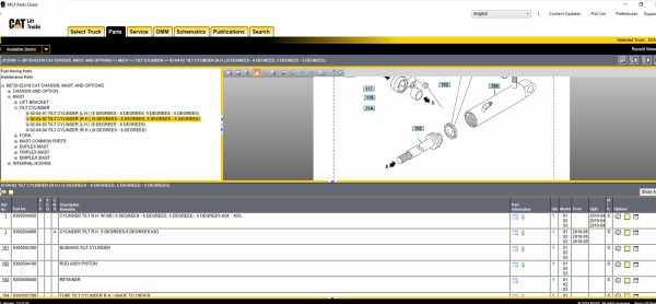 Forklift EPC Programs Collection Spare Parts Catalog WMWare 3