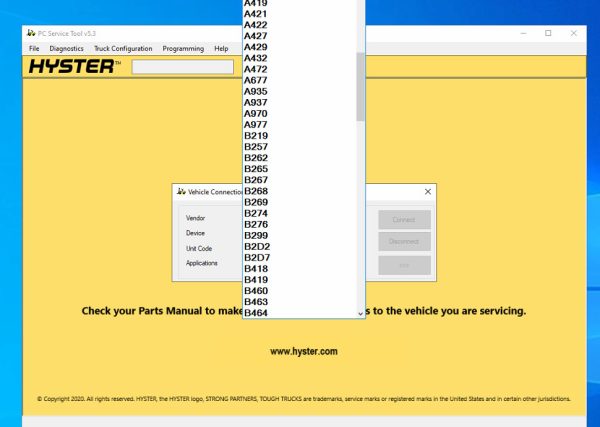 Forklift EPC Programs Collection Spare Parts Catalog WMWare 4
