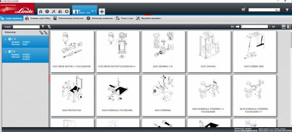 Forklift EPC Programs Collection Spare Parts Catalog WMWare 5