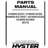 Hyster Forklift E214 H180HD EC6 to H230HD ECD9 Parts Manual 4204169 04 2024