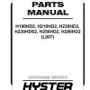 Hyster Forklift L007 H190 to H280 Parts Manual 4133462 05 2024