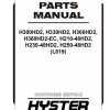 Hyster Forklift L019 H210 to H360 Parts Manual 4237587 04 2024 Copy