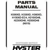 Hyster Forklift N019 H150 to H360 Parts Manual 4268222 03 2024
